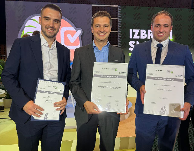 Dan inovativnosti 2024 - nacionalna priznanja tudi našim inovatorjem