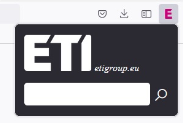 ETI dodatek za Firefox