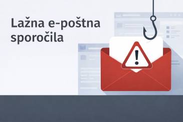 Uradno obvestilo o lažnih e-poštnih sporočilih