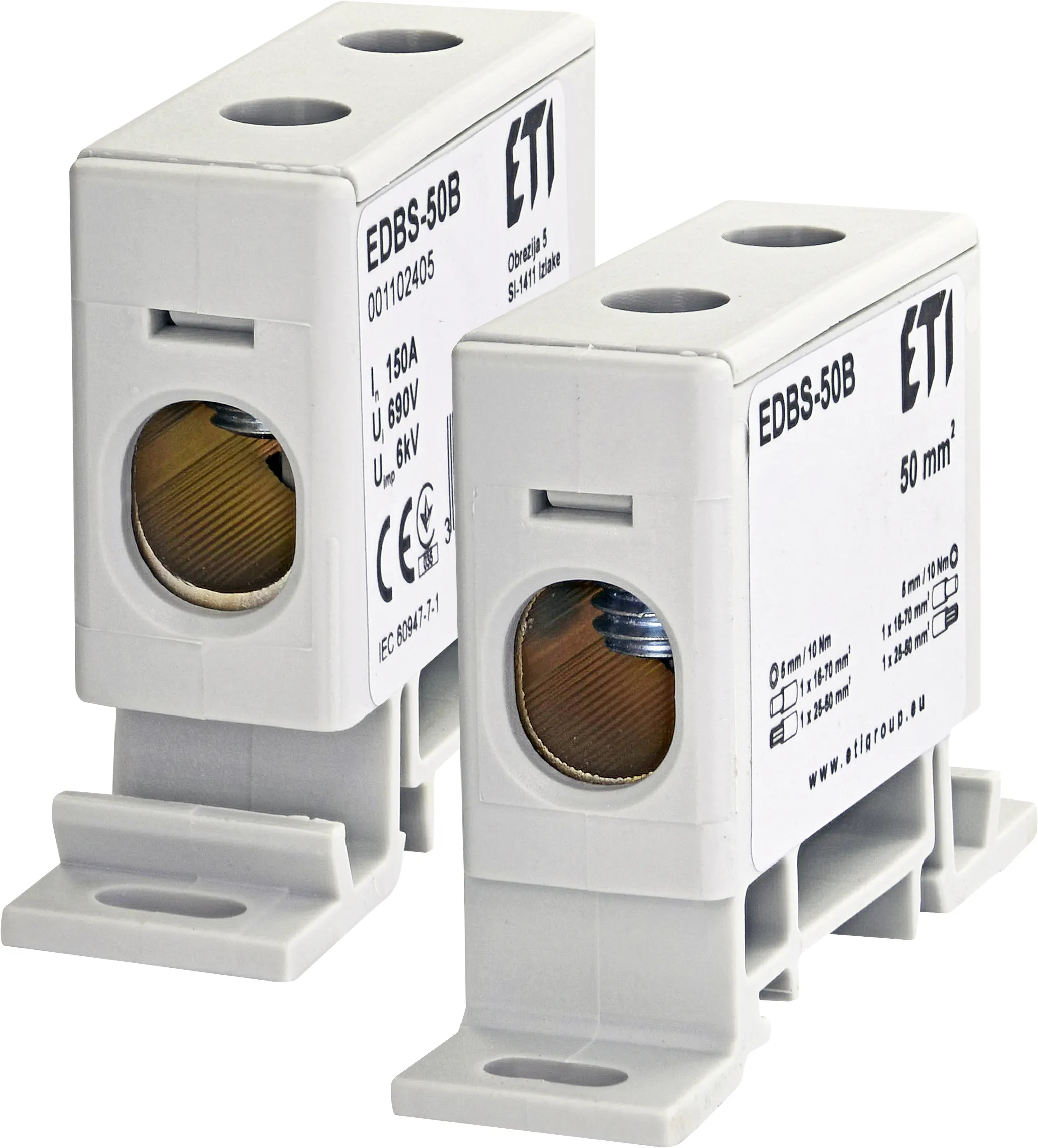 Priključne sponke vodnika EDBS-50B 001102405