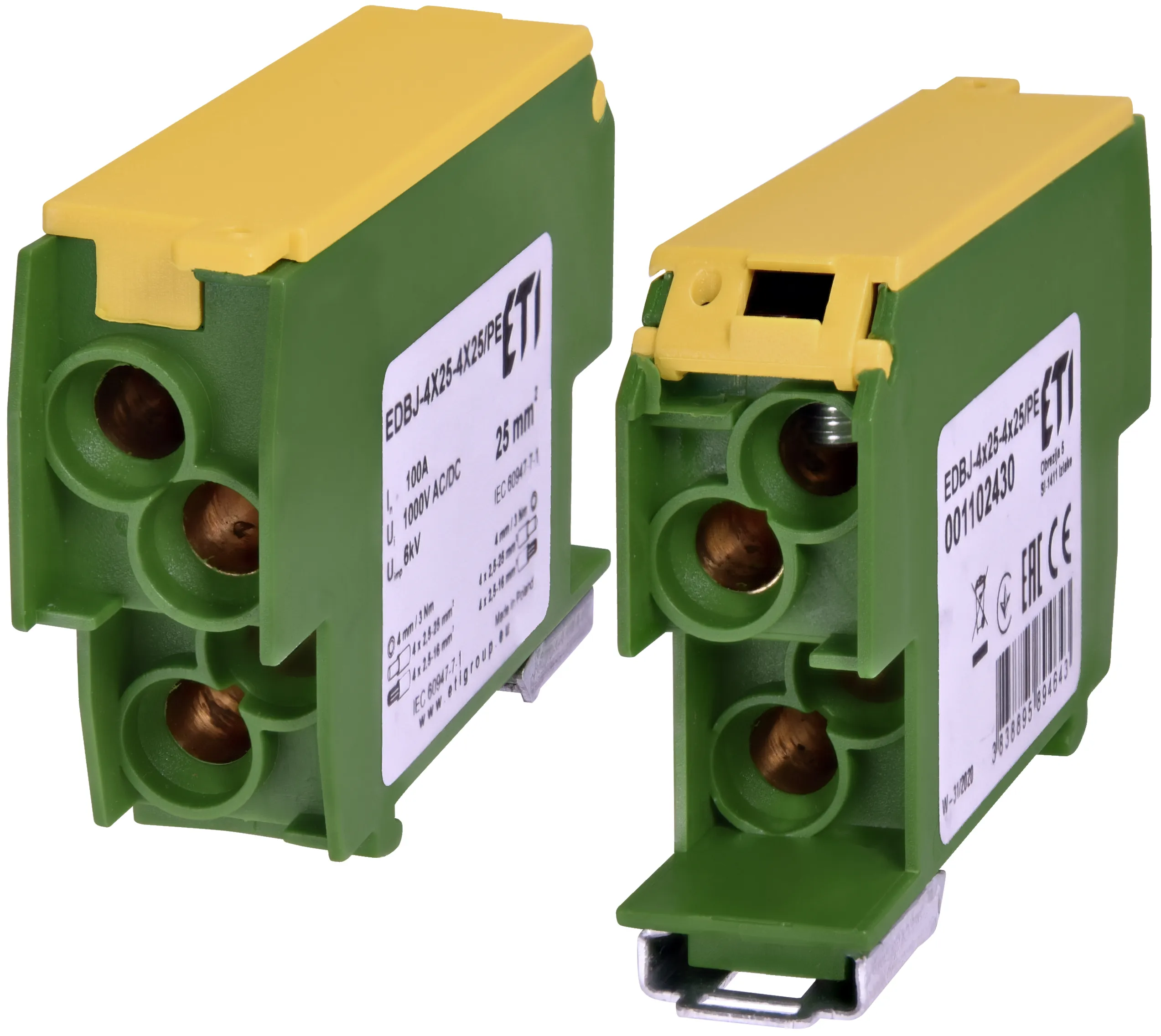 Razdelilni blok EDBJ-4x25-4x25/PE 001102430