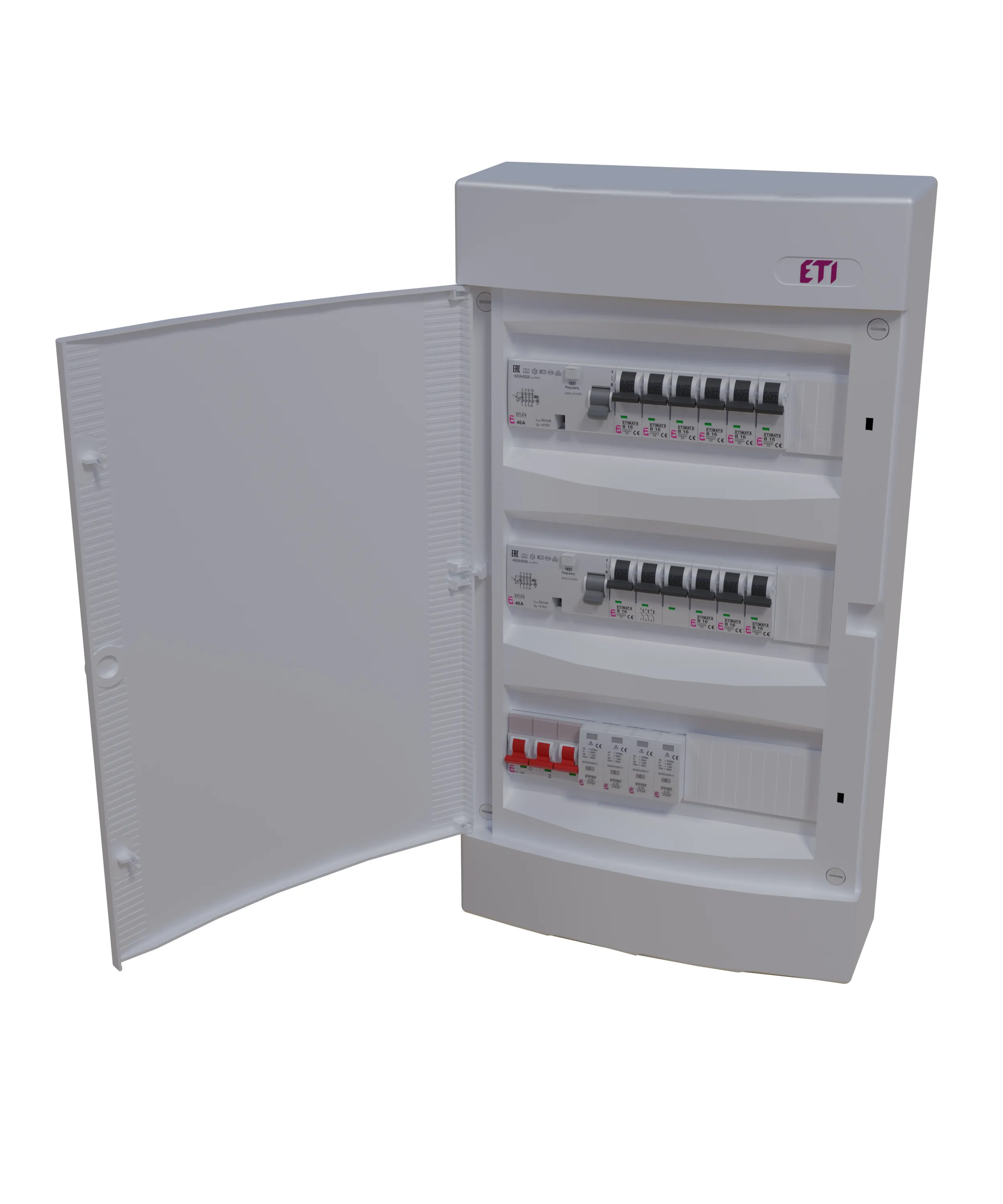 Razdelilnik opremljen AP3;L;S;2FI;1x3B16;13xB16 001105141