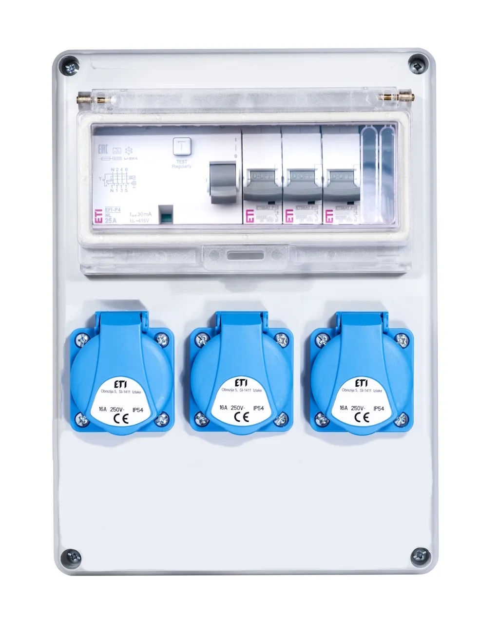 Razdelilnik opremljen EDS8 RCD 3S B 3F 001105844