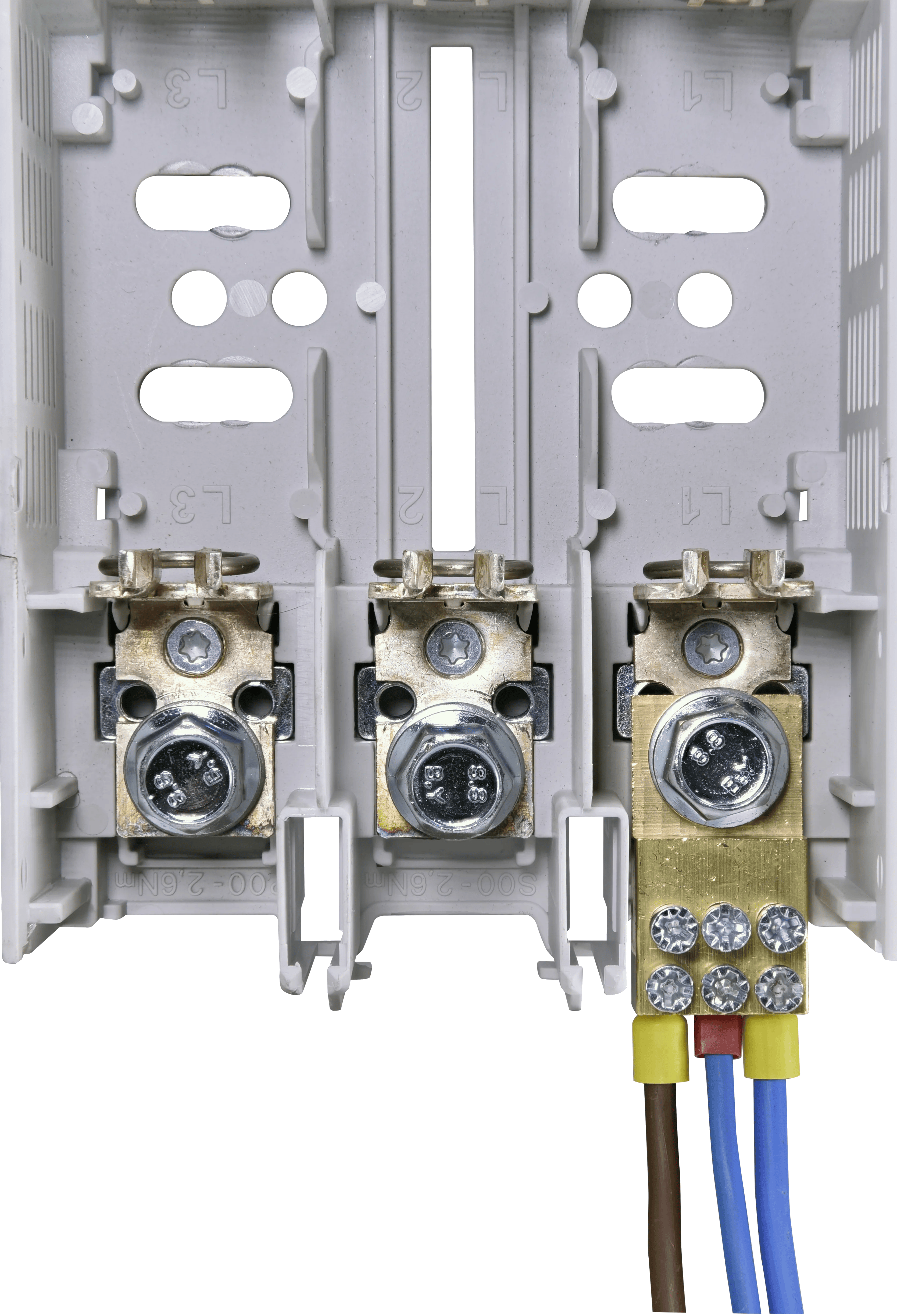 Priključni blok MTB KVL00 2x25/1x16/M8 001690978