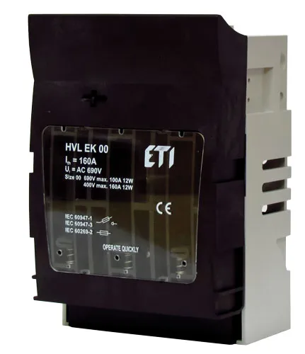 Varovalčno ločilno stikalo HVL EK 00 3p P00 10-70 001701252
