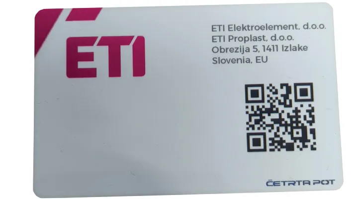 Polnilna postaja mont.  pribor EVC-RFID card 001800201