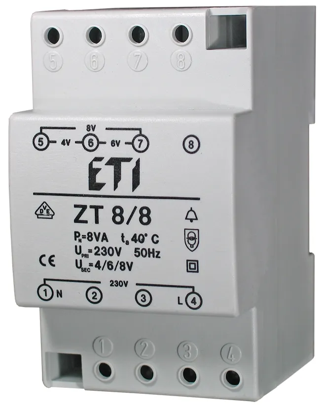 Zvončni transformator ZT 8/8 002411005