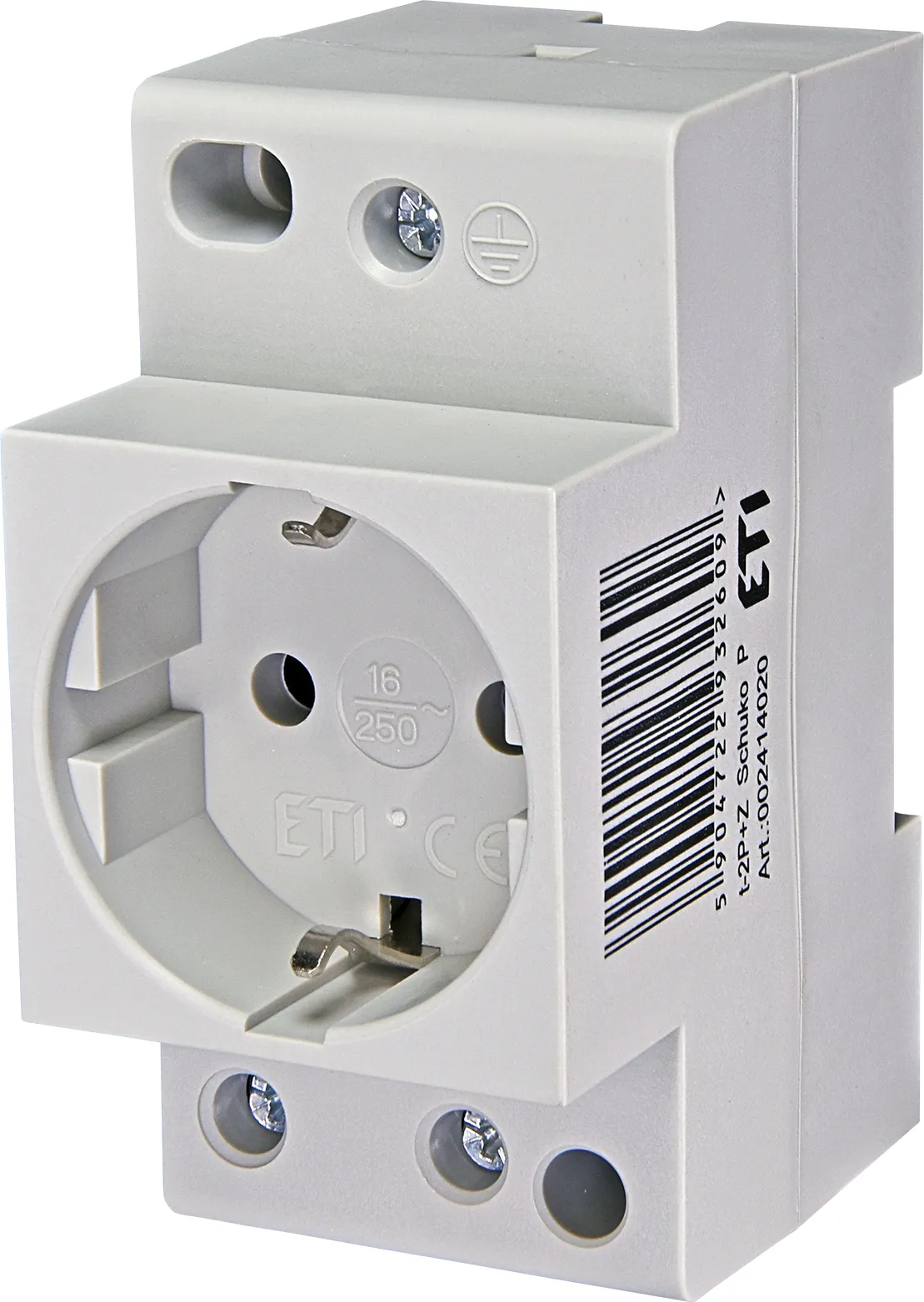 Vtičnica t-2P+Z Schuko P 002414020