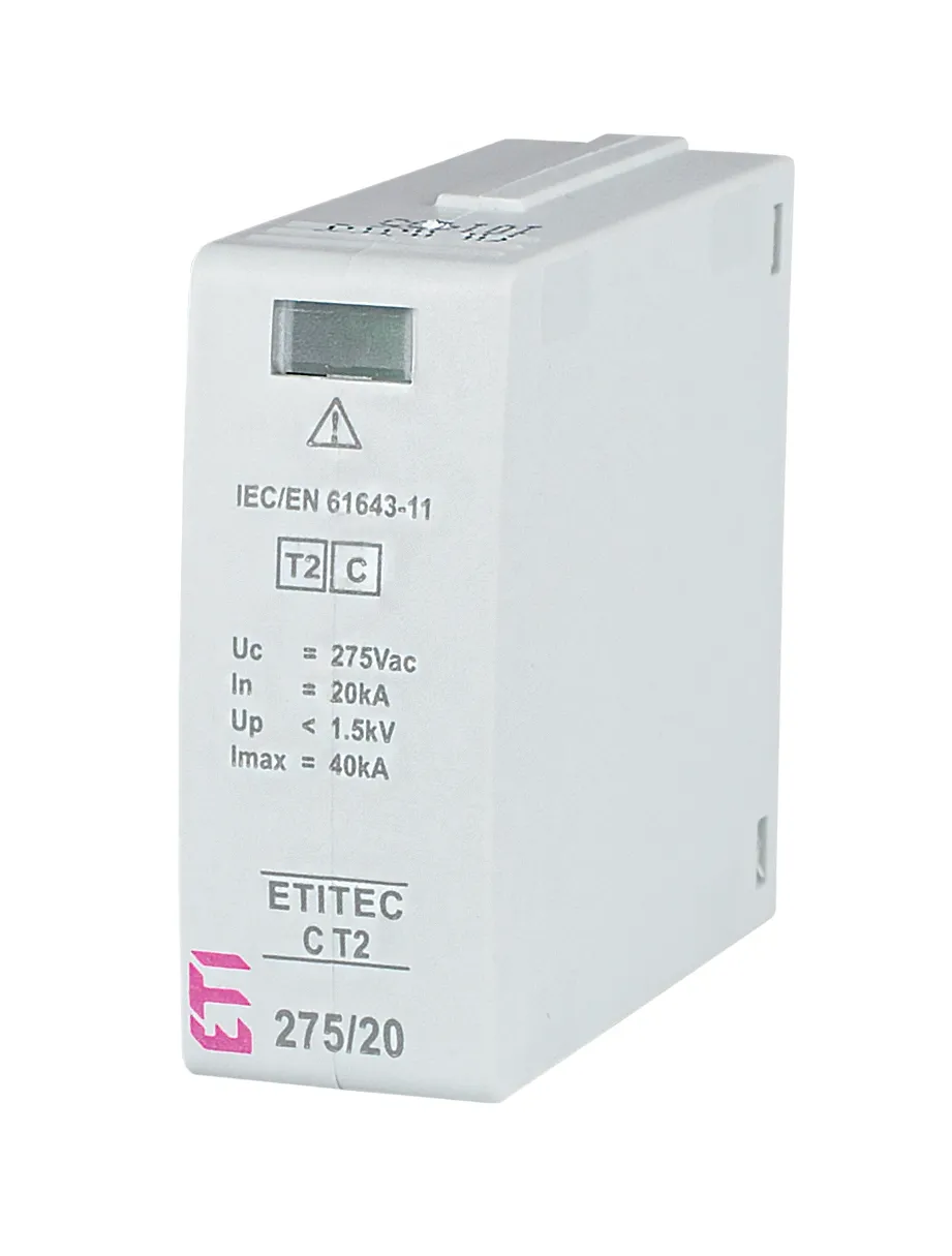 Prenapetostni odvodnik MOD. ETITEC C T2 275/20 002440414