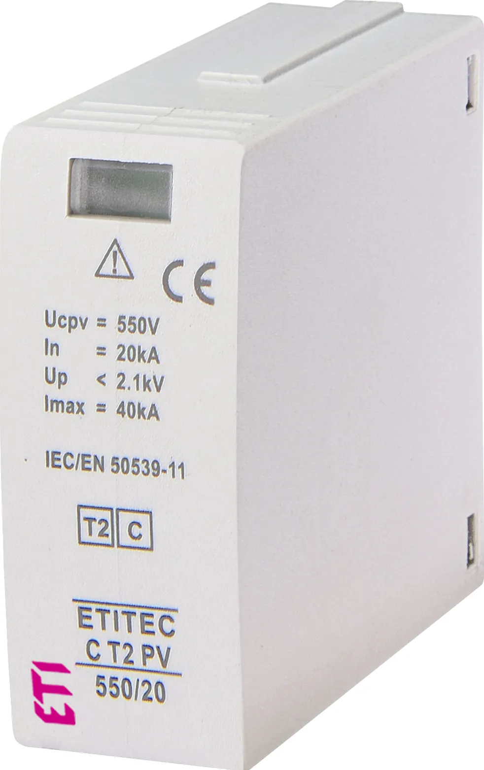 Prenapetostni odvodnik *MOD.ETITEC C T2 PV 550/20 002440435