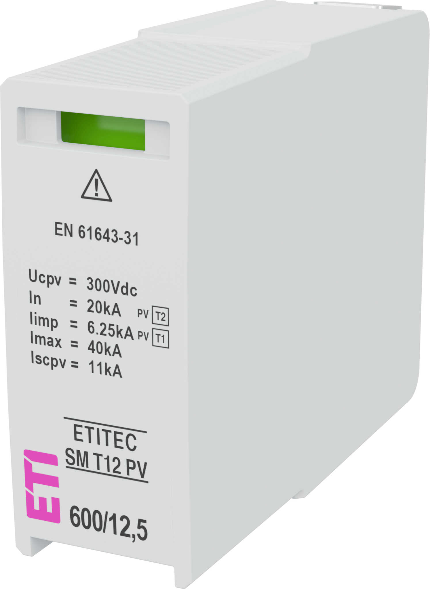 Prenapetostni odvodnik MOD. ESM T12 PV 600/6,25 S 002440642