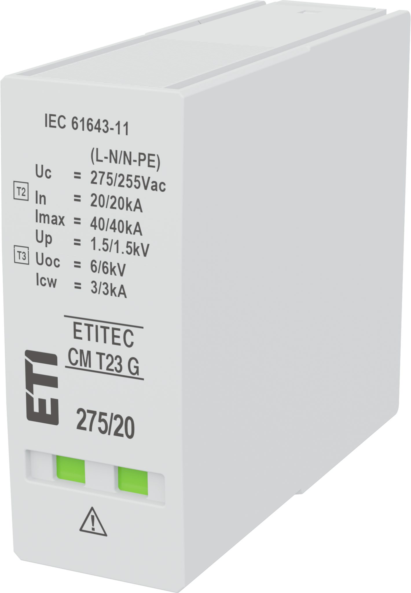 Prenapetostni odvodnik MOD.ETITEC CM T23 275/20 G 002440659