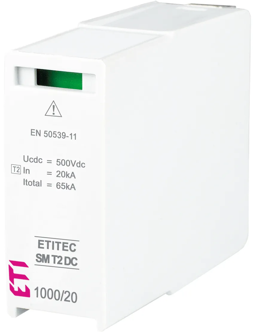 Prenapetostni odvodnik MOD. SM T2 DC 500/20 M 002440731