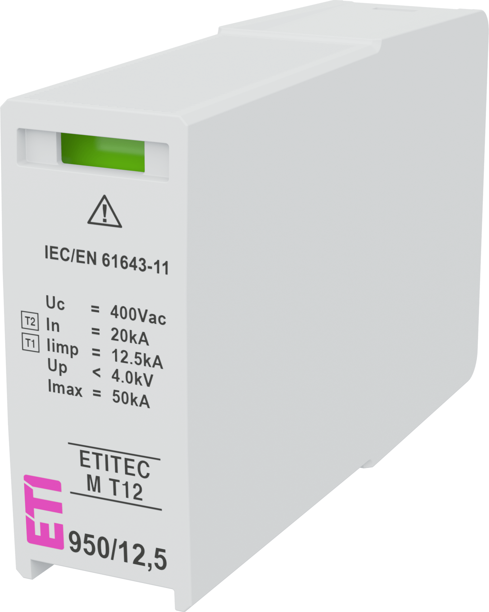 Prenapetostni odvodnik MOD.ETITEC M T12 400/12,5 002440812