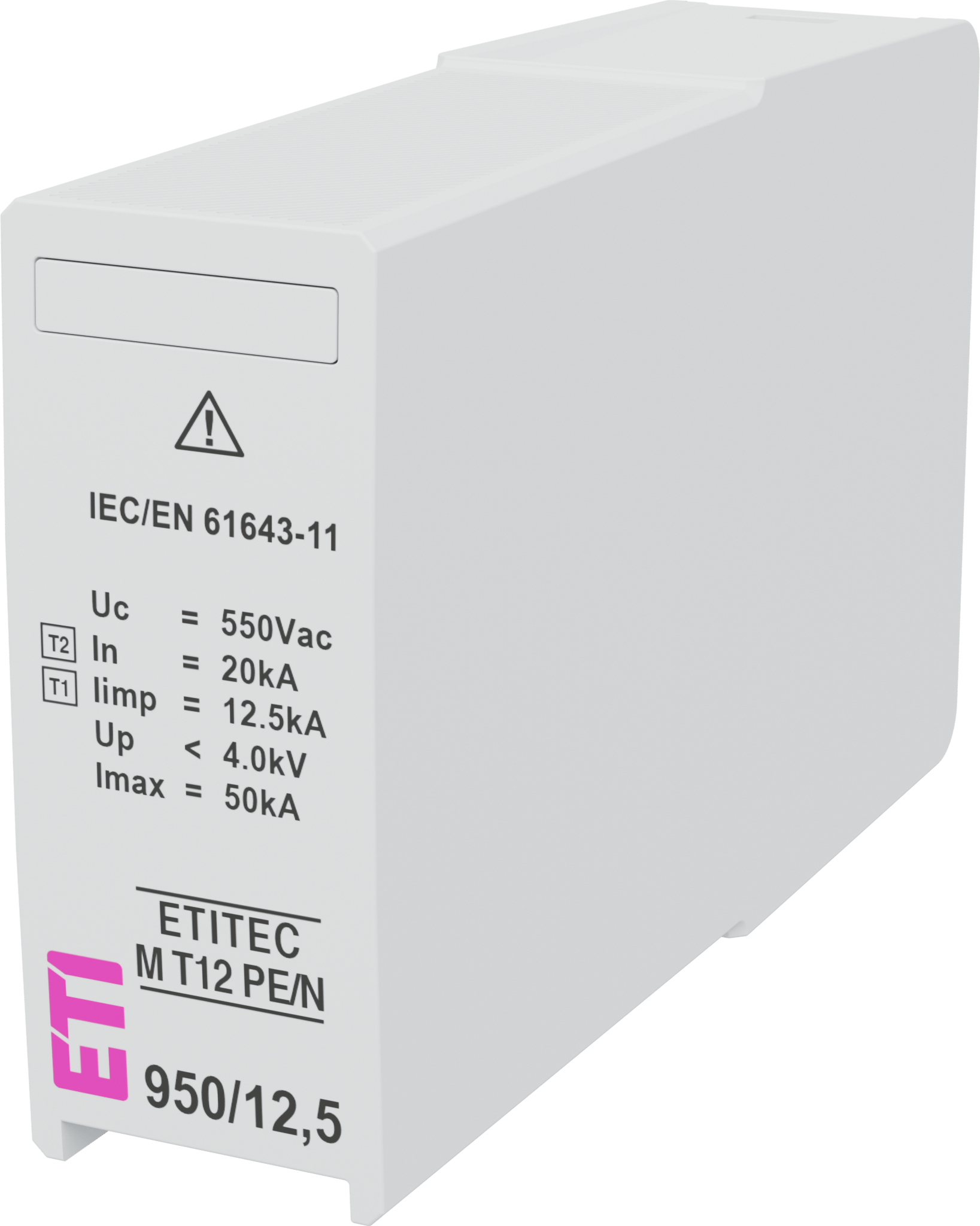 Prenapetostni odvodnik MOD.ETITEC M T12 550/12,5 PE/N 002440813