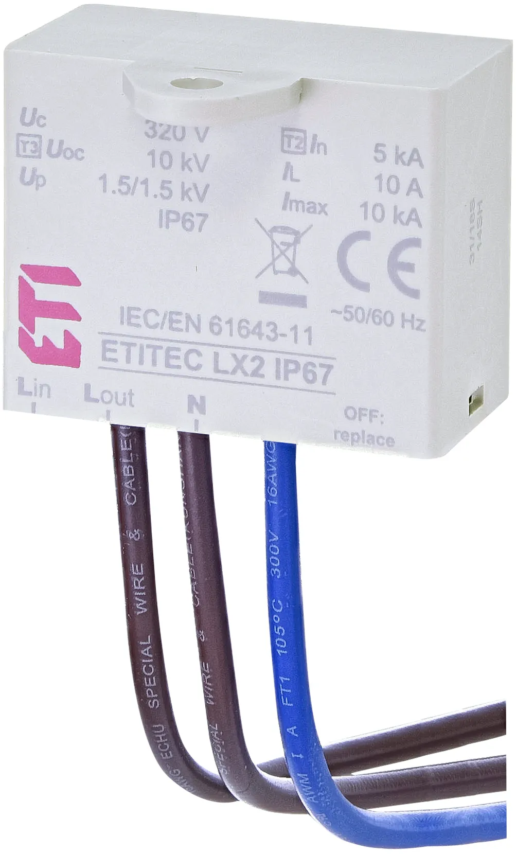 Prenapetostni odvodnik ETITEC LX2 IP67 002442984