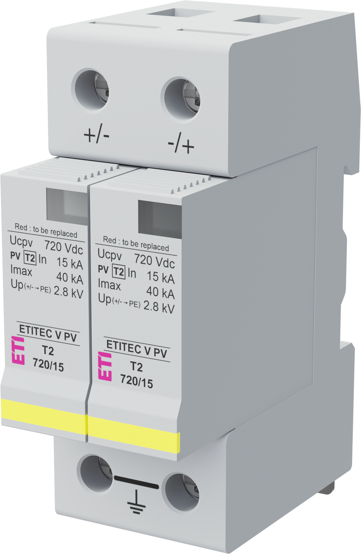 Prenapetostni odvodnik ETITEC V PV T2 720/15 002443004