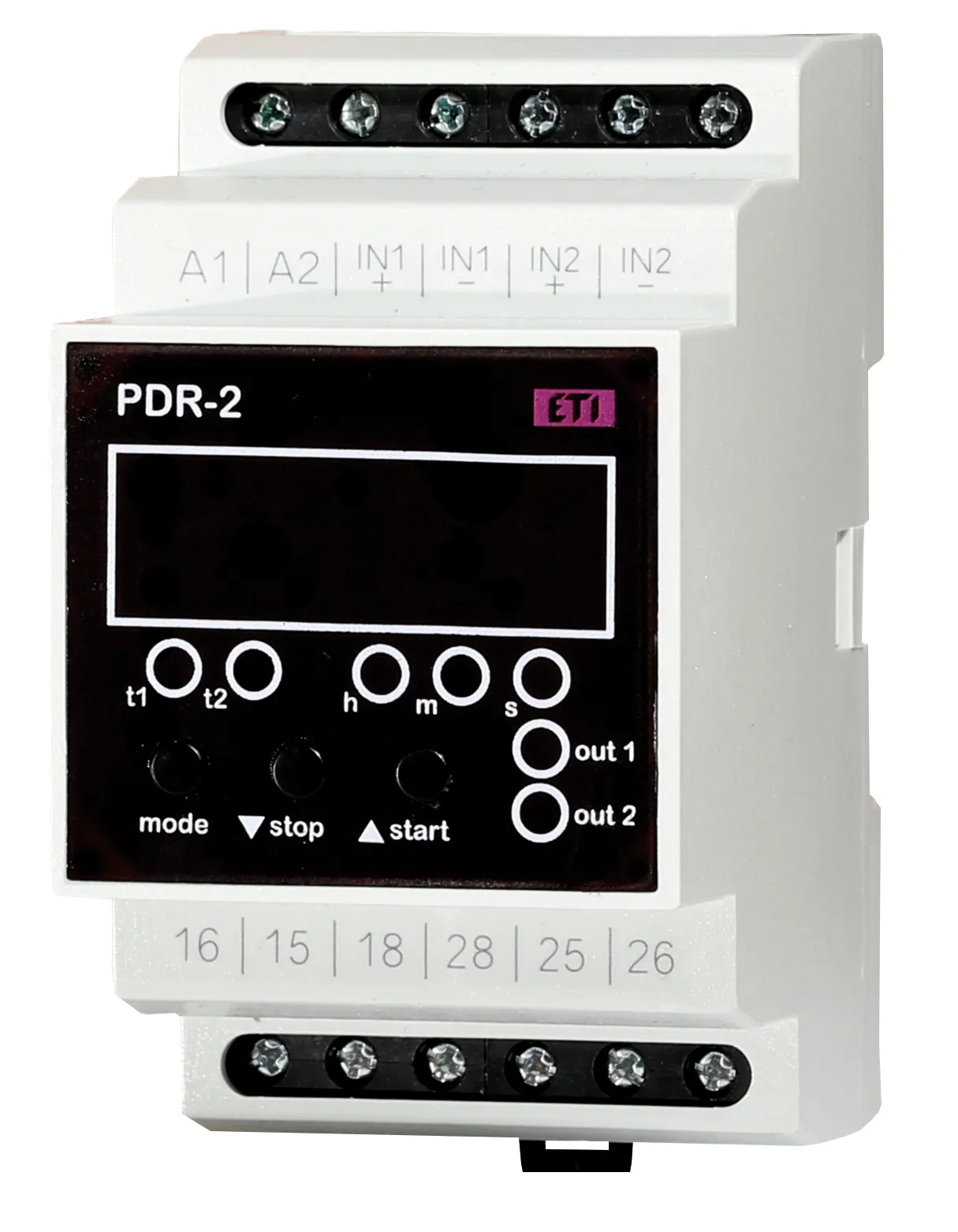 Časovni rele - digitalni PDR-2/A 230V 002470092