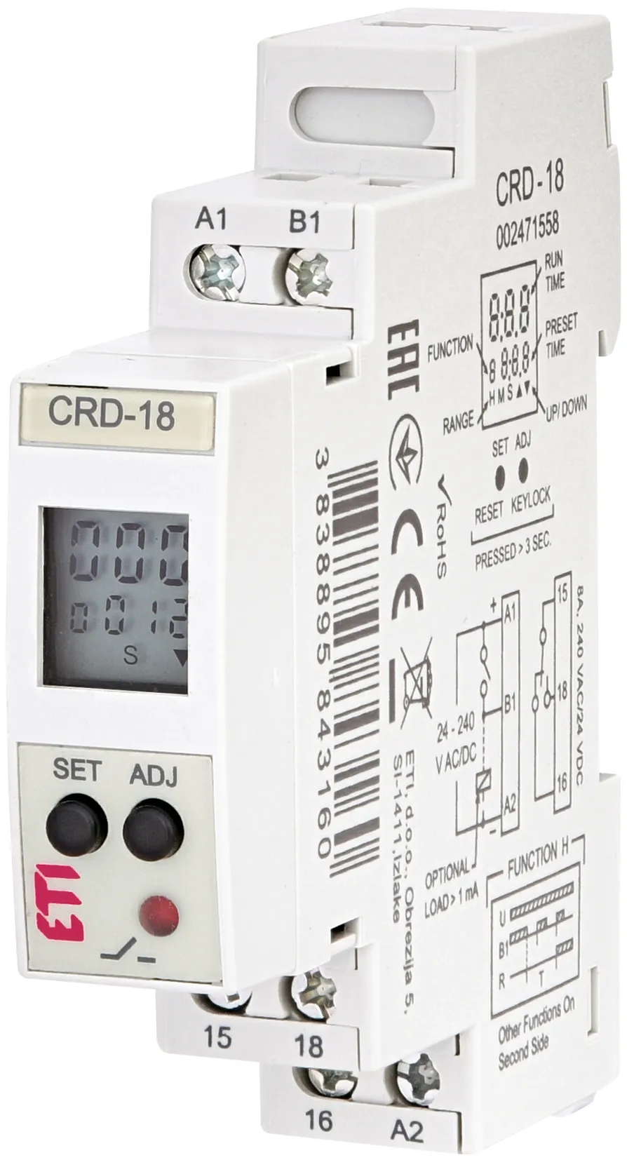 Časovni rele CRD-18 002471558