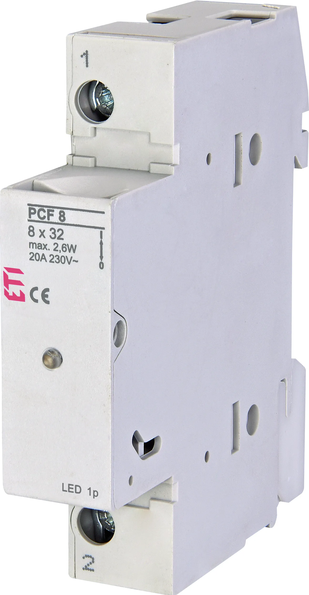 Varovalčni ločilnik PCF 8 1p LED 002530011