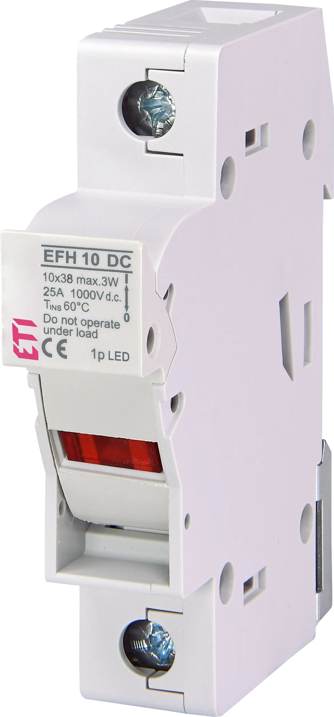Podstavek talilnega vložka EFH 10 DC 1p LED 002540211