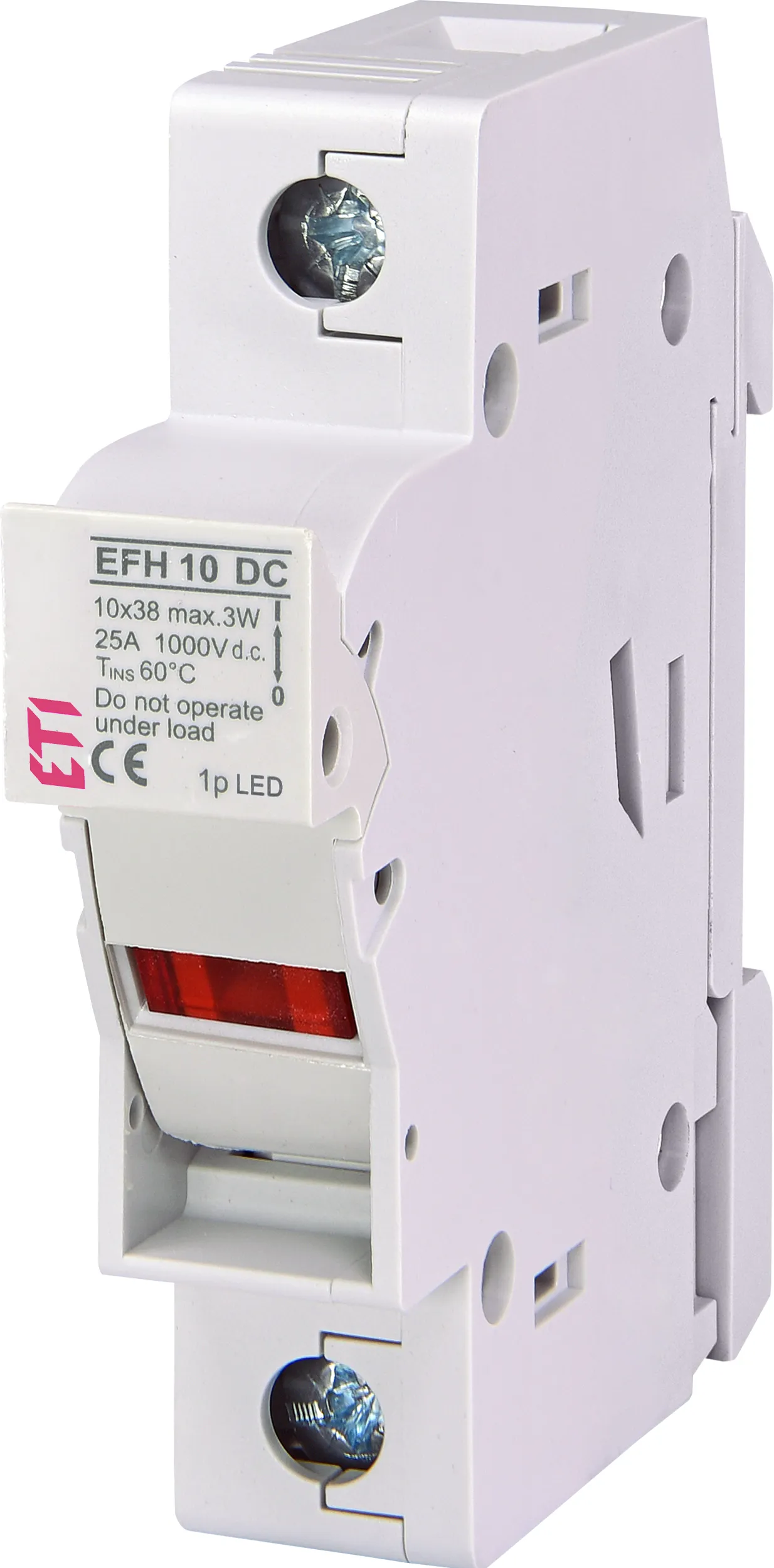 Podstavek talilnega vložka EFH 10 DC 1p LED AD 002540511