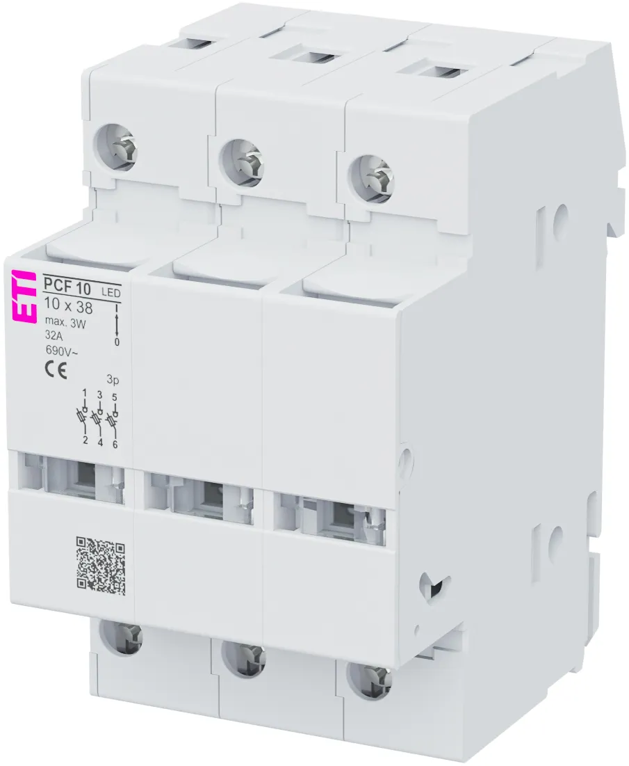 Varovalčni ločilnik PCF 10 3p LED 002550414