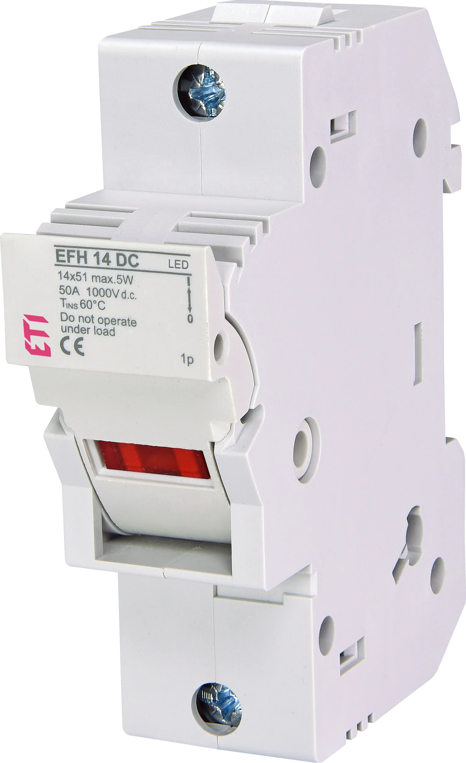Podstavek talilnega vložka EFH 14 DC 1p LED 002560211