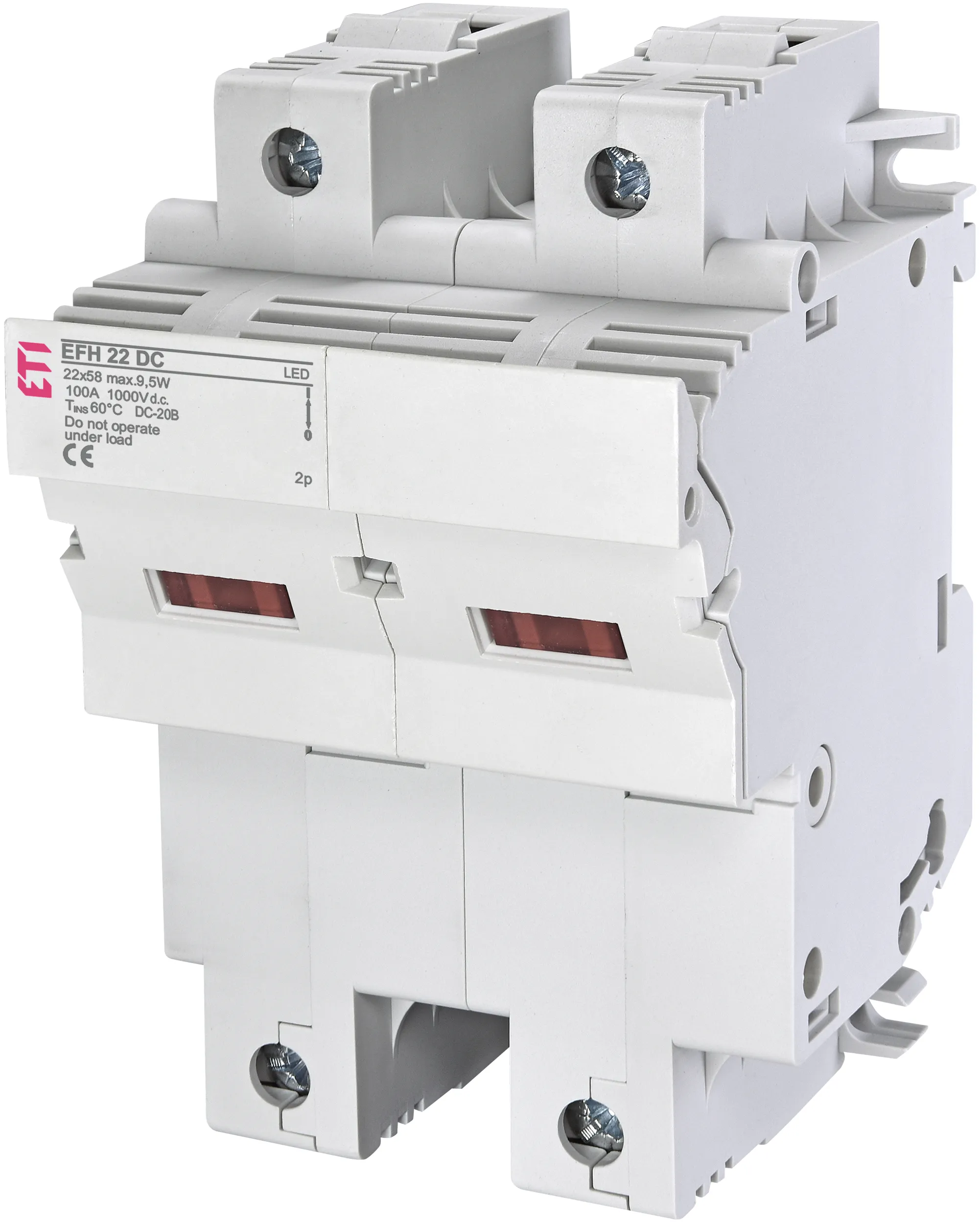 Podstavek talilnega vložka EFH 22 DC LED 2p 002570213