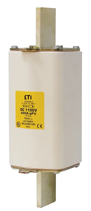 Talilni vložek NHS3L gPV 500A/1100V DC UL 004110628