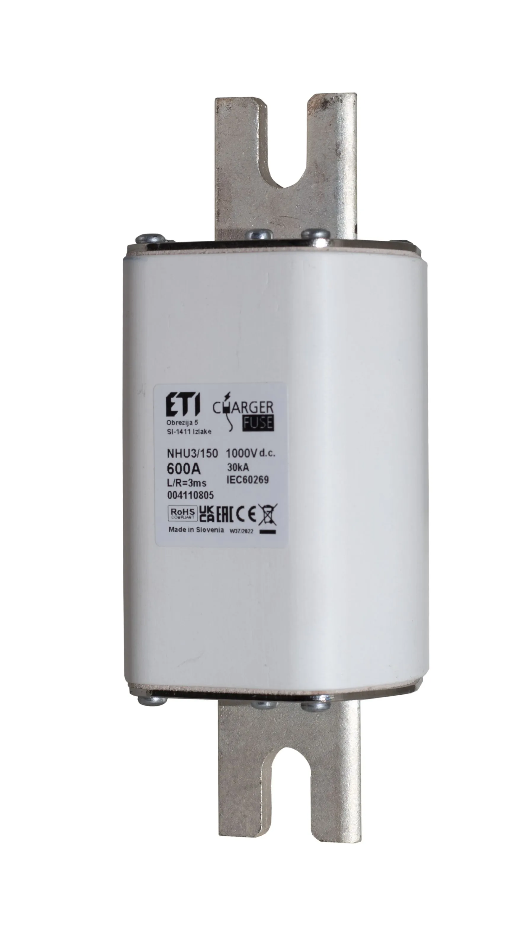Talilni vložek NHU3L/150 gPV 500A/1000V DC 004110804