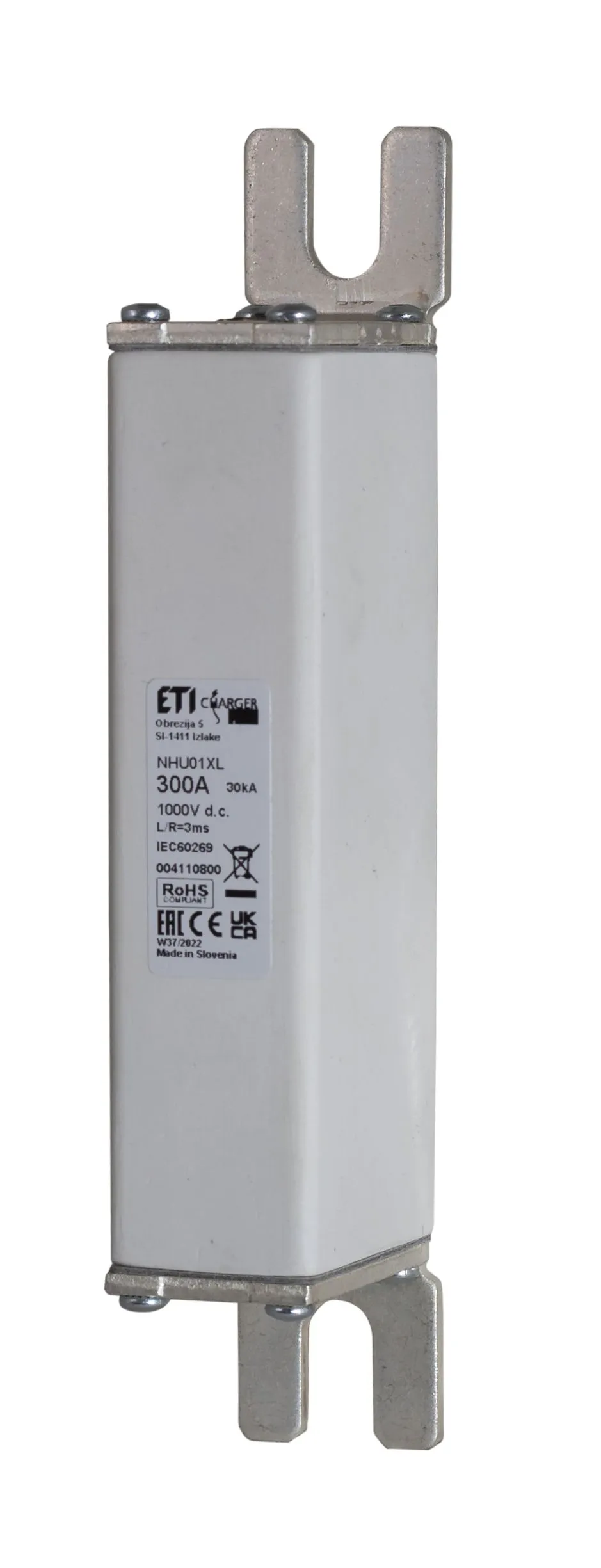 Talilni vložek NHU01XL/150 aR 80A/1000V DC 004110811