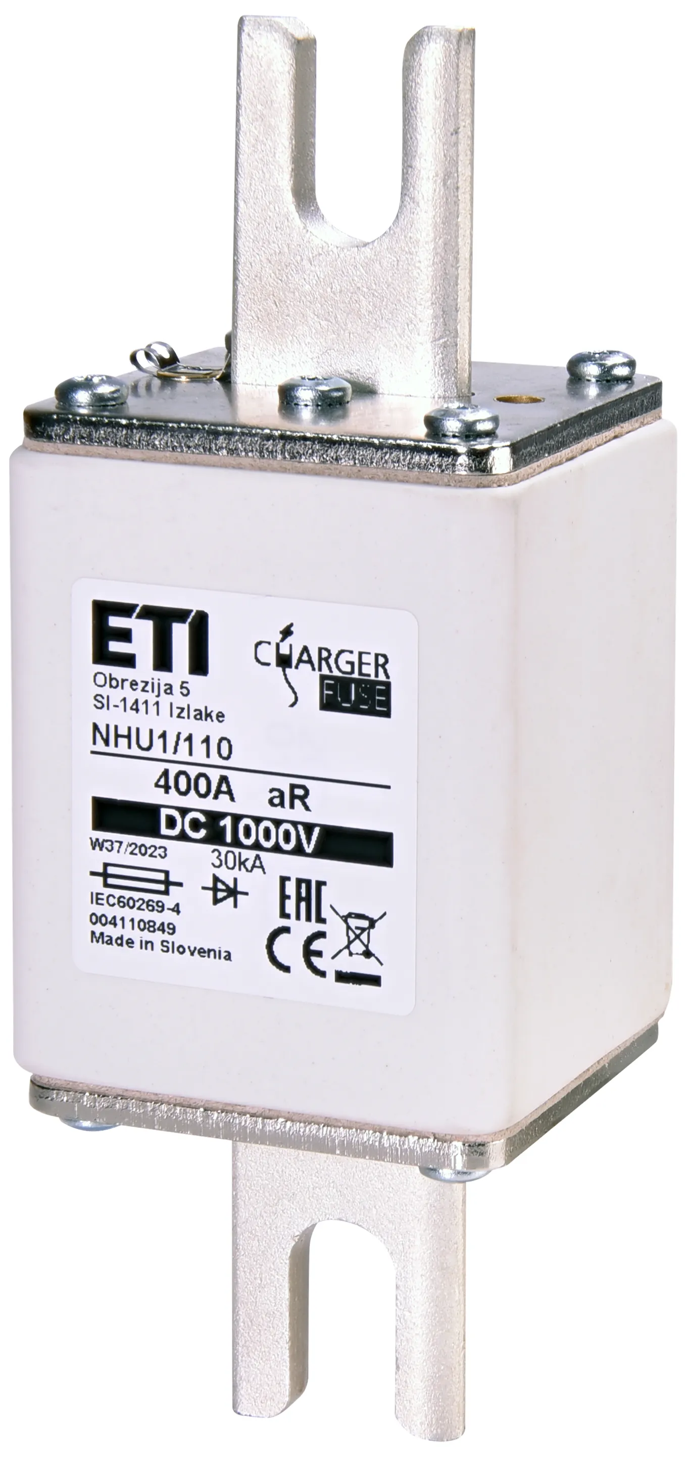 Talilni vložek NHU1/110 aR 400A/1000V DC 004110849