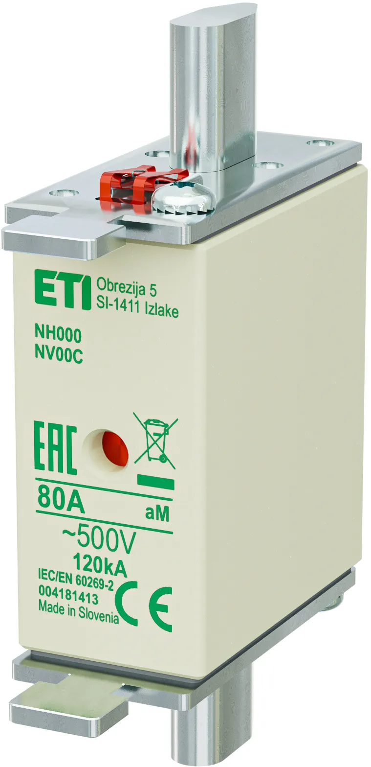 Talilni vložek NH000 aM 80A/500V 004181413