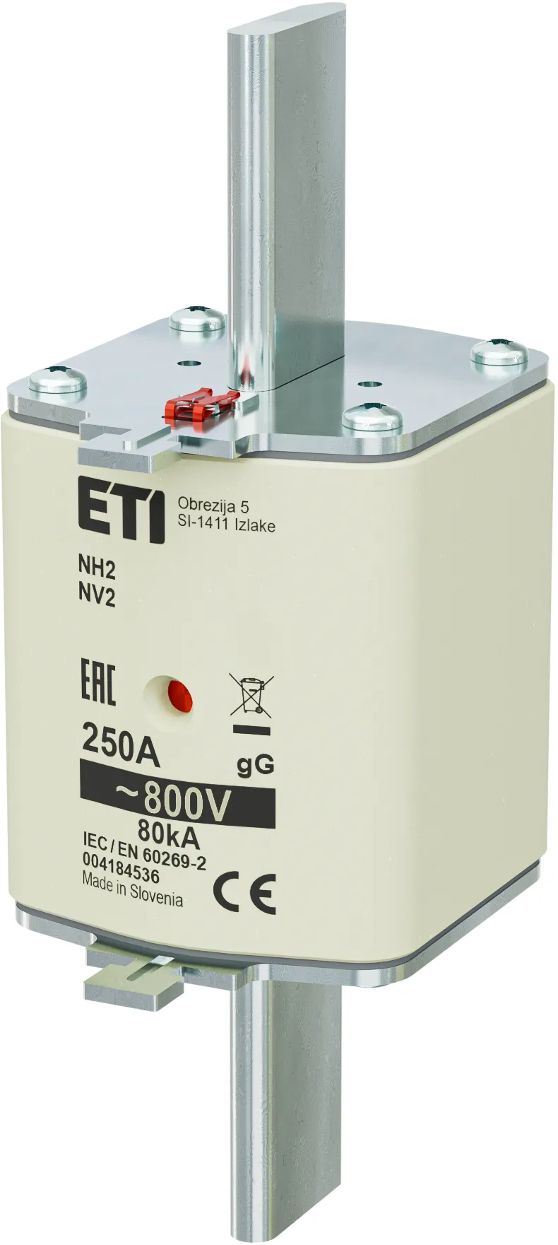 Talilni vložek NH2 gG 250A/800V 004184536