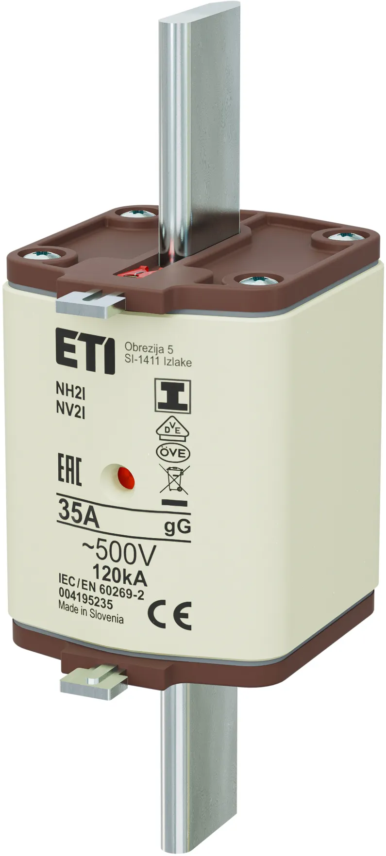 Talilni vložek NH2/I gG 35A/500V 004195235