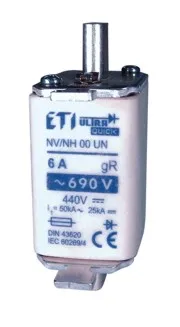 Talilni vložek NH0 UQ gR 40A/690V 004332208
