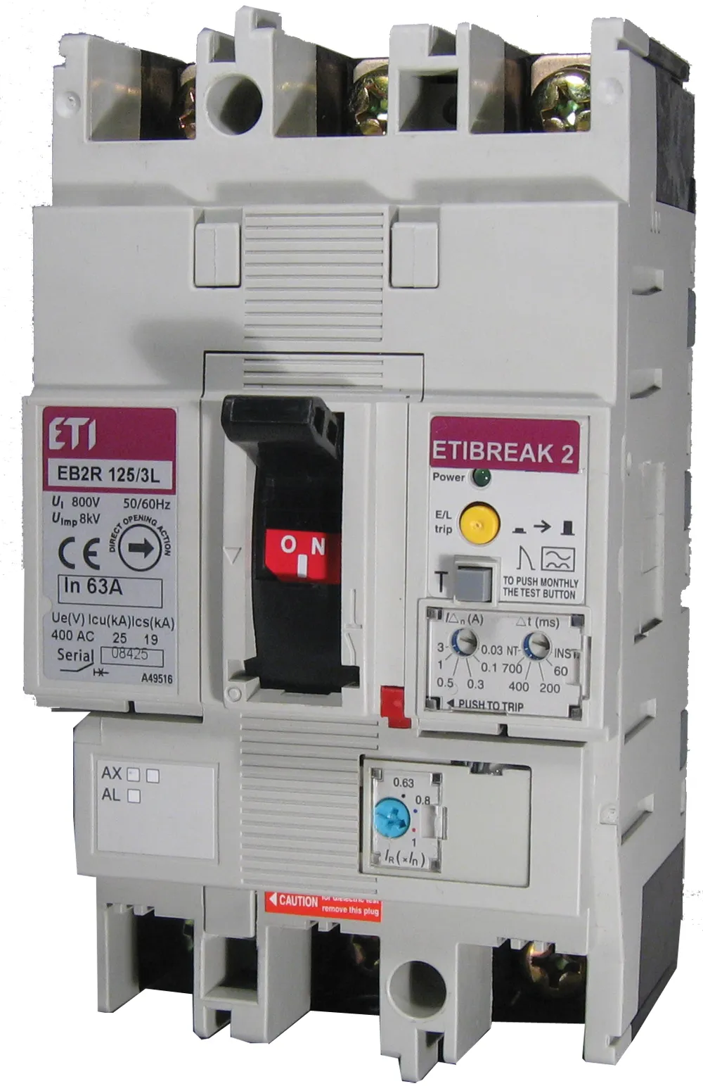 Kompaktni odklopnik EB2R 125/4L 63A 4P 004671510
