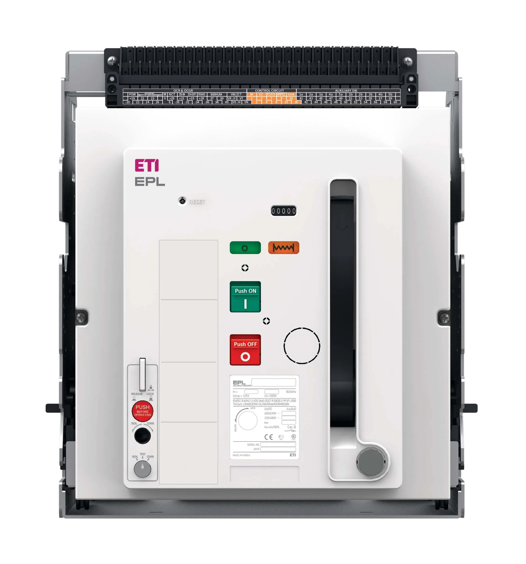 Ločilno stikalo EPH-D-40 3H BD/M2C2S2 004696640