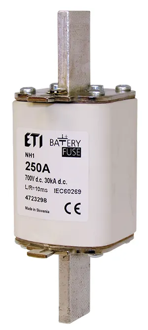 Talilni vložek NHS1/110 gBat 200A/700V DC 004723306