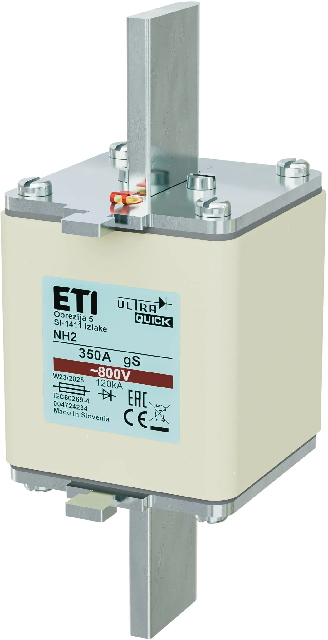 Talilni vložek NH2 gS 350A/800V 004724234