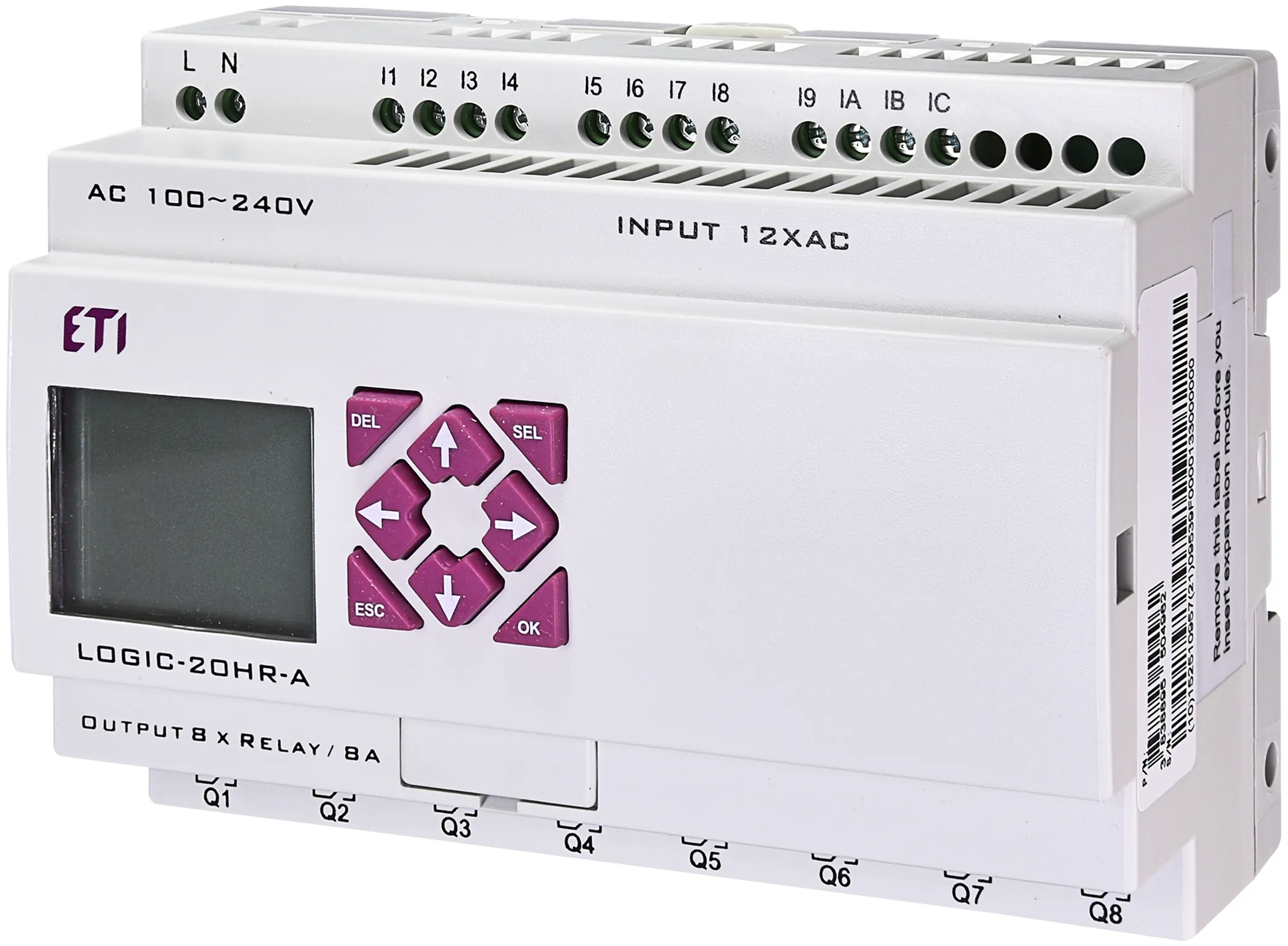 Krmilnik PLC LOGIC-20HR-A 004780004